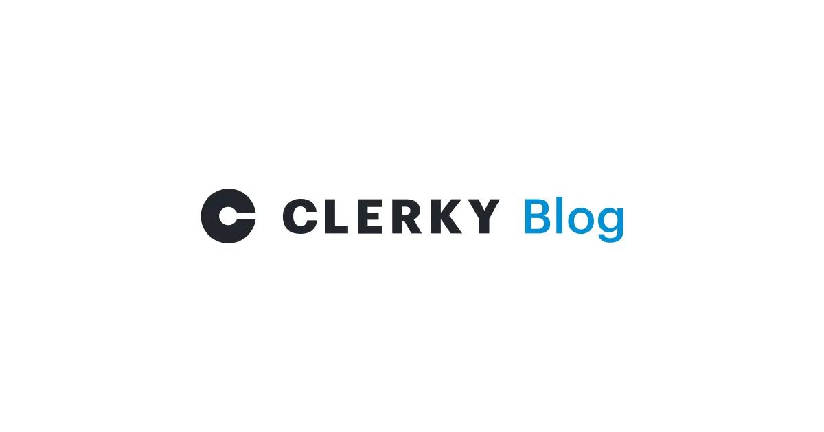 Clerky brand asset featured on clerky.com