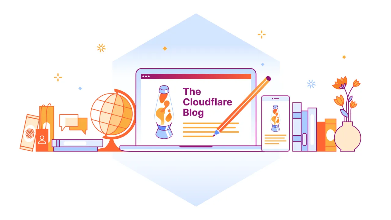 CloudFlare brand asset featured on blog.cloudflare.com