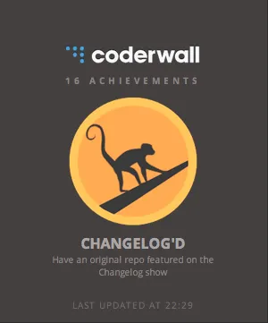 CoderWall brand asset featured on devpost.com