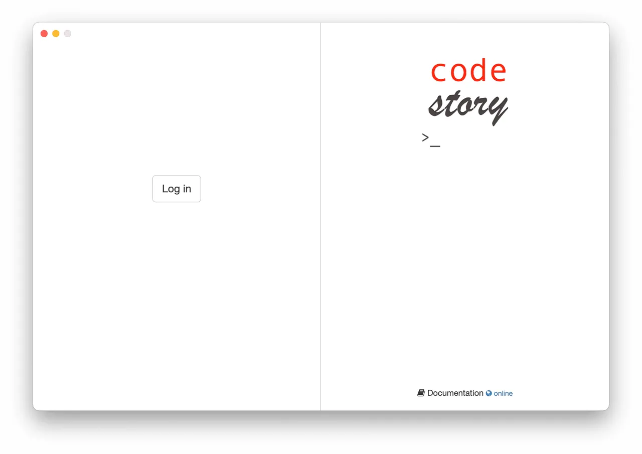 CodeStory brand asset featured on codestoryapp.com