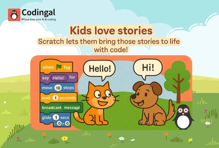 Codingal brand asset featured on codingal.com
