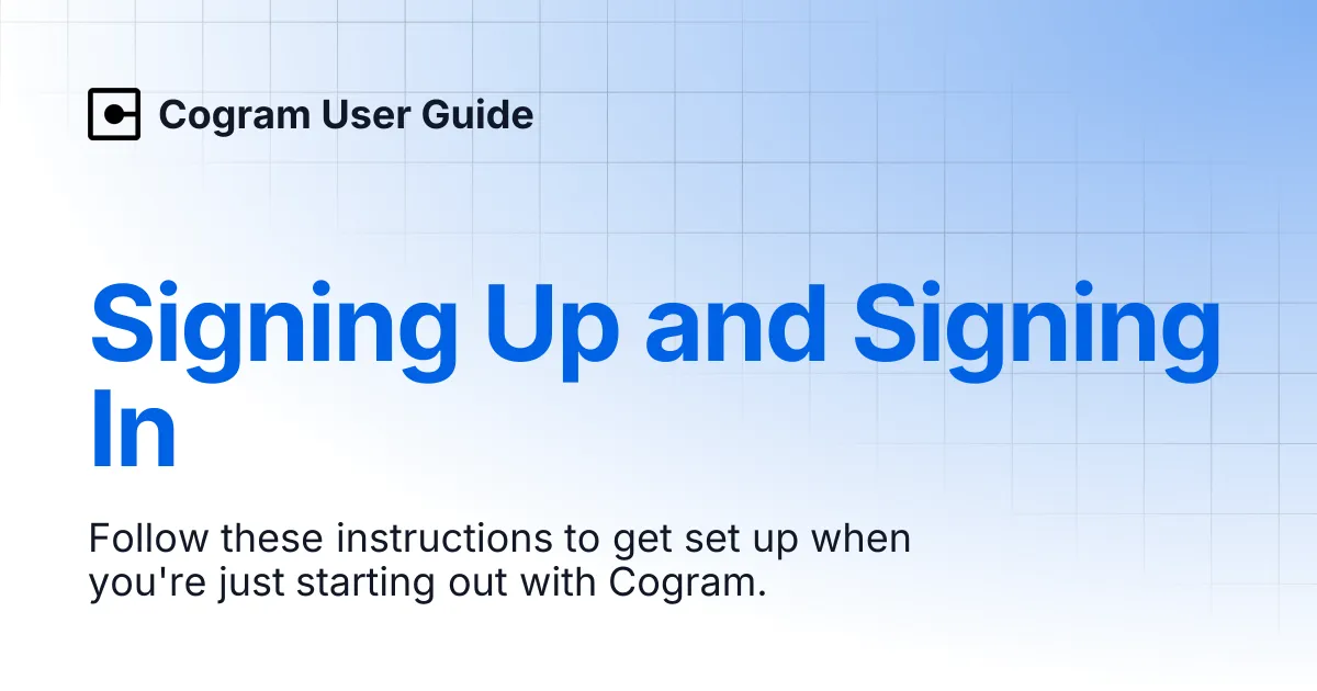 Cogram brand asset featured on docs.cogram.com