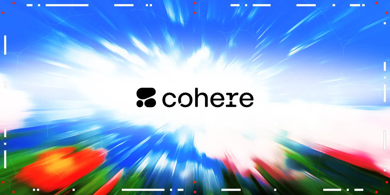 Cohere brand asset featured on cohere.com