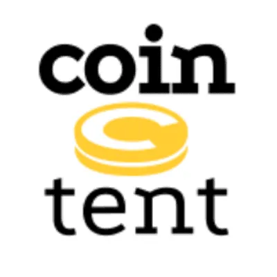 CoinTent brand asset featured on tracxn.com