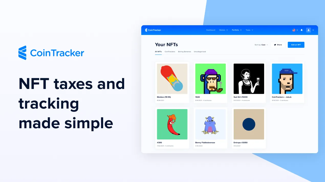 CoinTracker brand asset featured on enterprise.cointracker.com