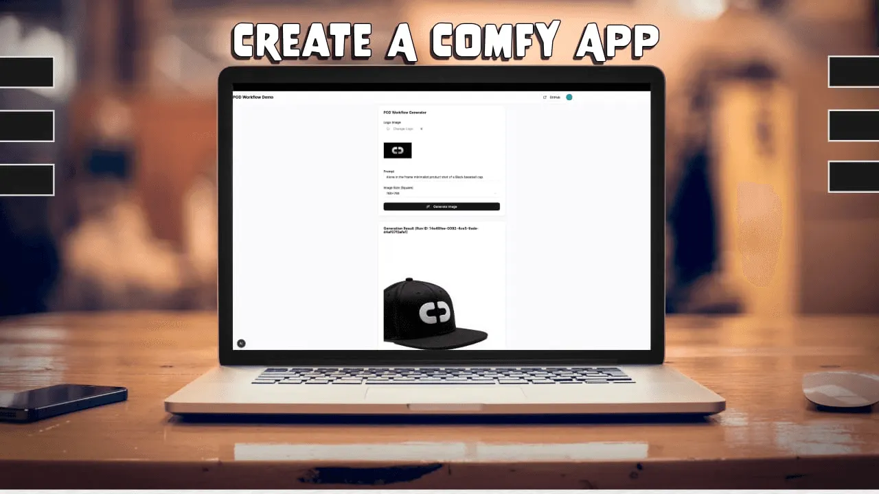 Comfy Deploy brand asset featured on comfydeploy.com