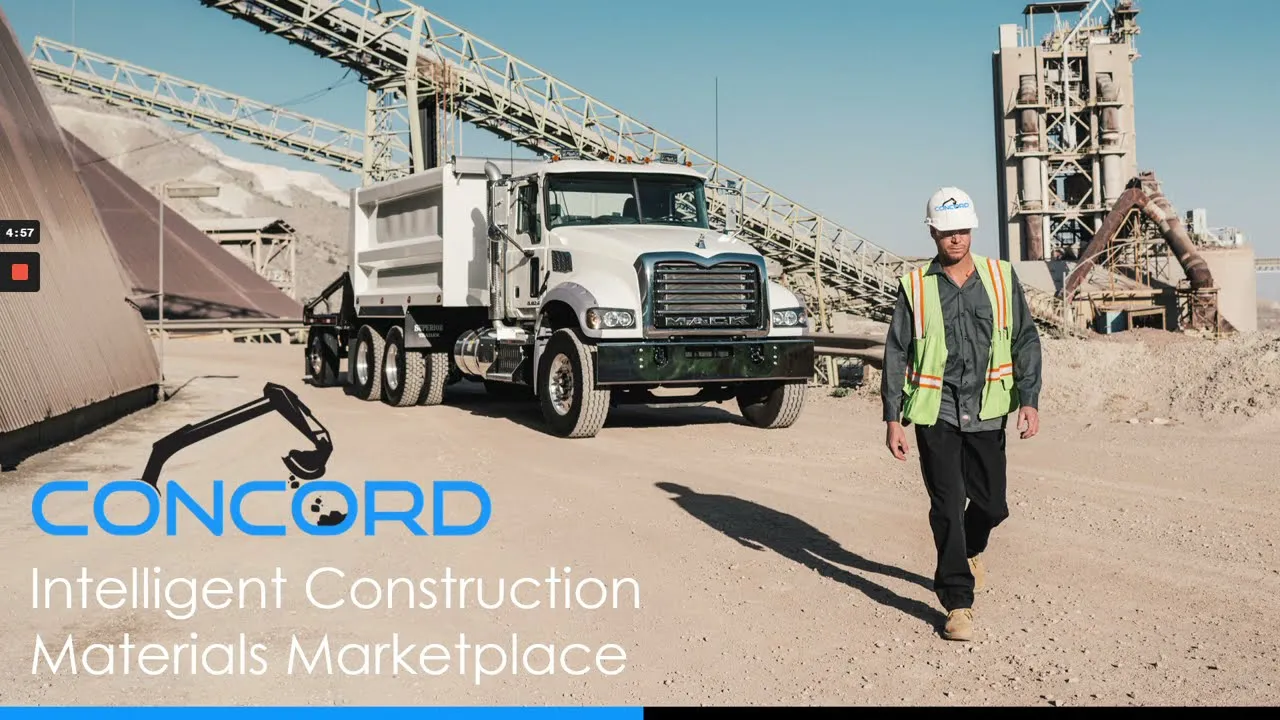 Concord Materials brand asset featured on youtube.com