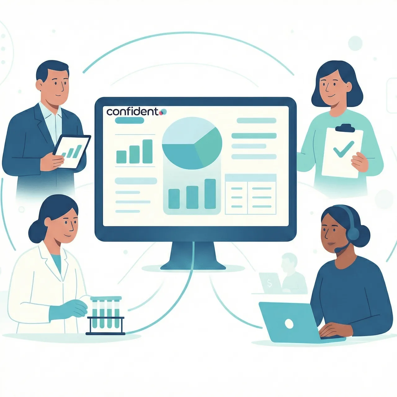 Confident LIMS brand asset featured on confidentlims.com