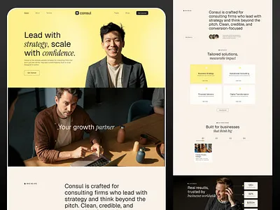 Consul brand asset featured on dribbble.com