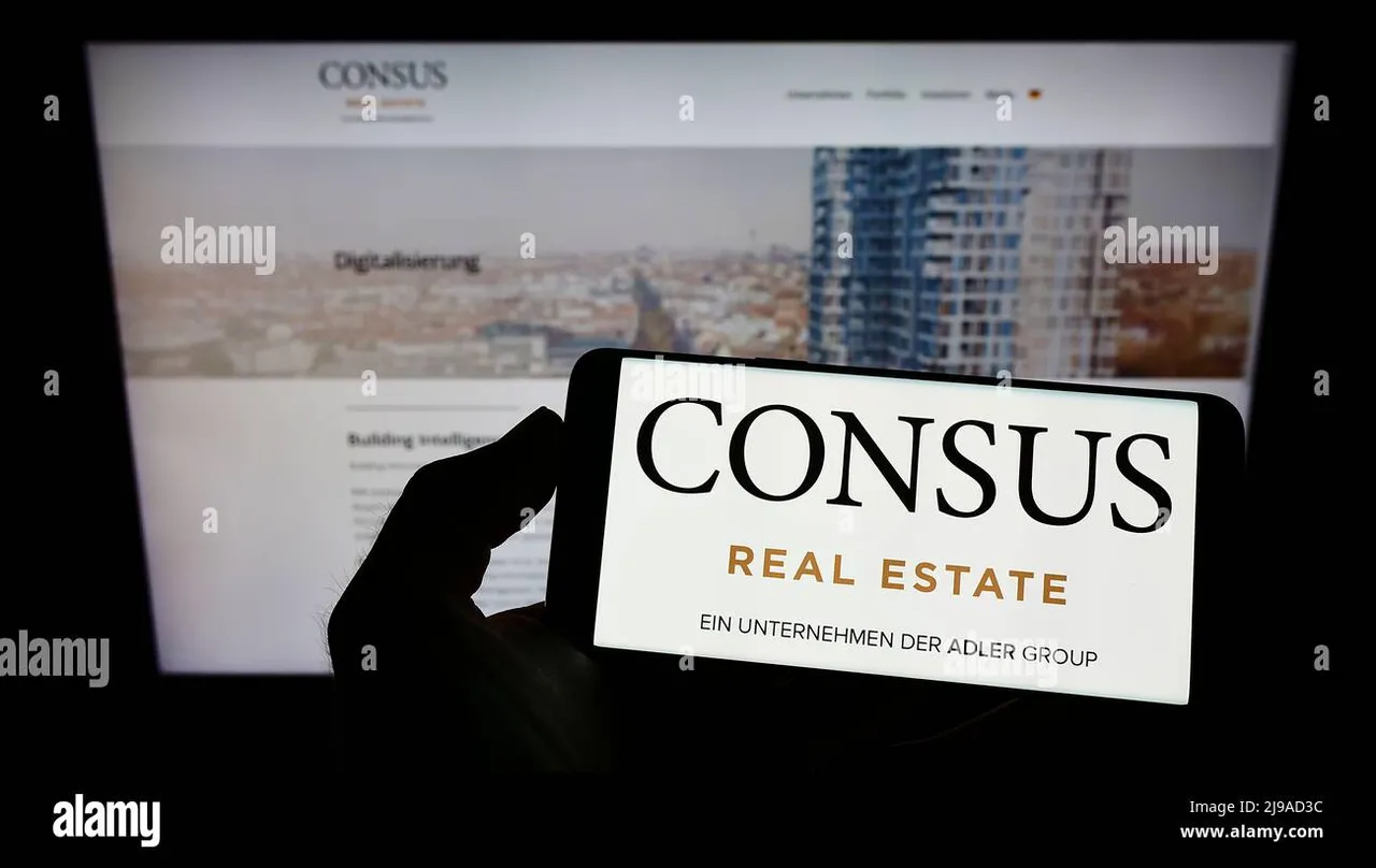 Consus brand asset featured on alamy.com