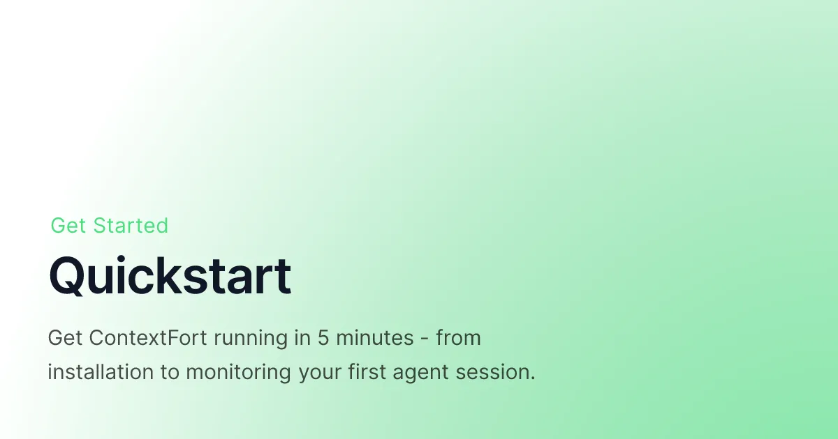 ContextFort brand asset featured on mintlify.com