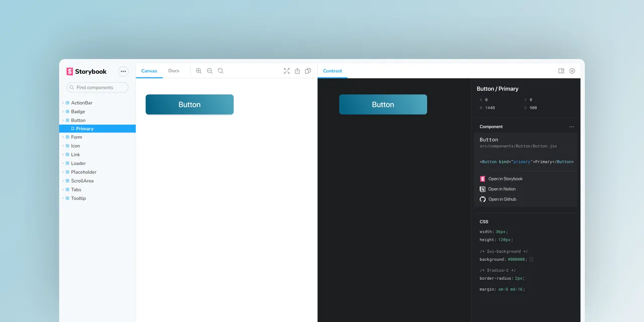 Contrast brand asset featured on mismatch.app