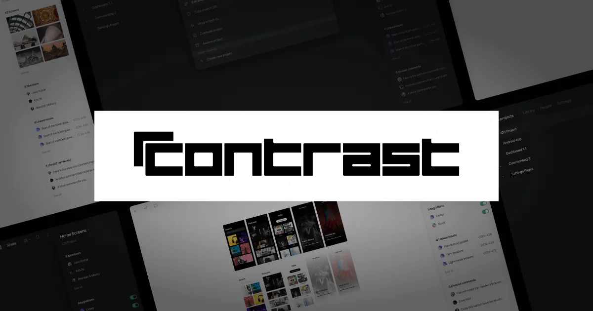 Contrast brand asset featured on mismatch.app