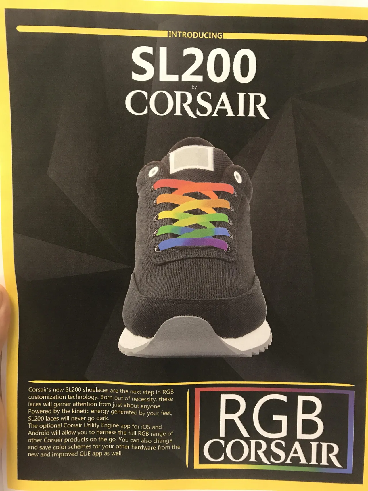 Corsair brand asset featured on reddit.com