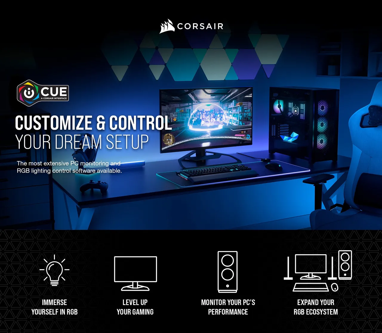 Corsair brand asset featured on alexanderpcs.com