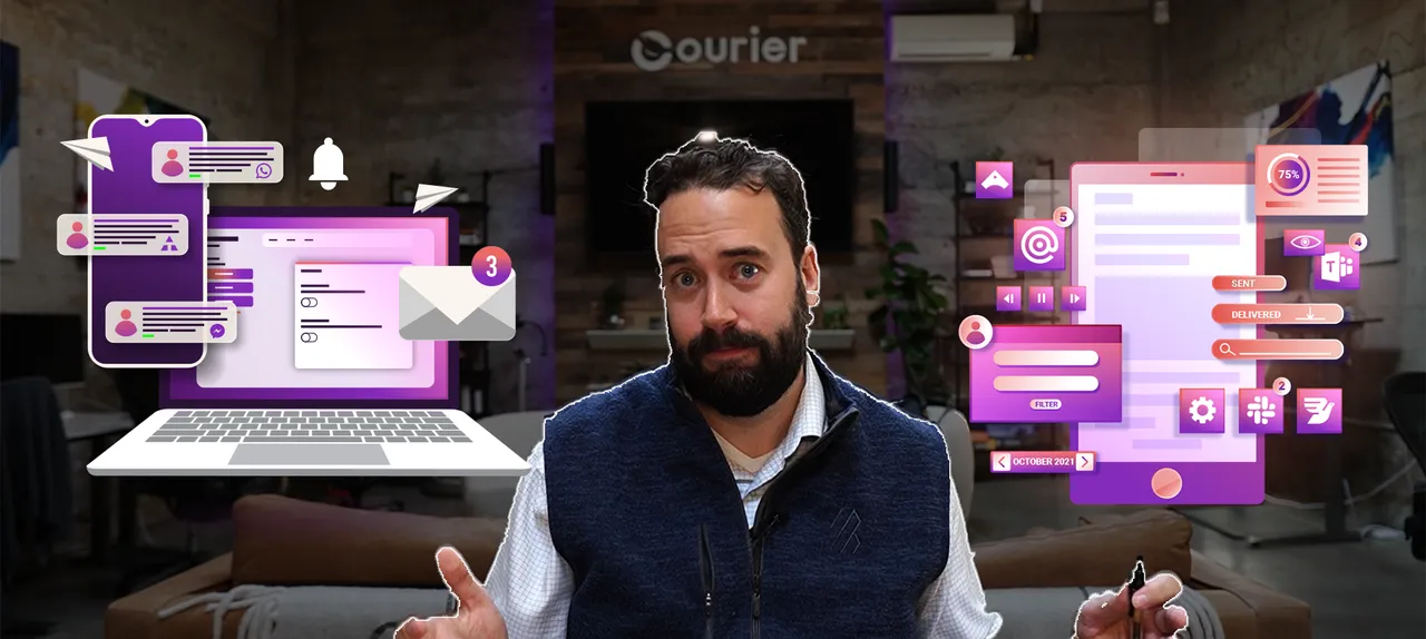 Courier brand asset featured on courier.com