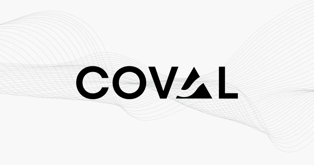 Coval brand asset featured on coval.dev