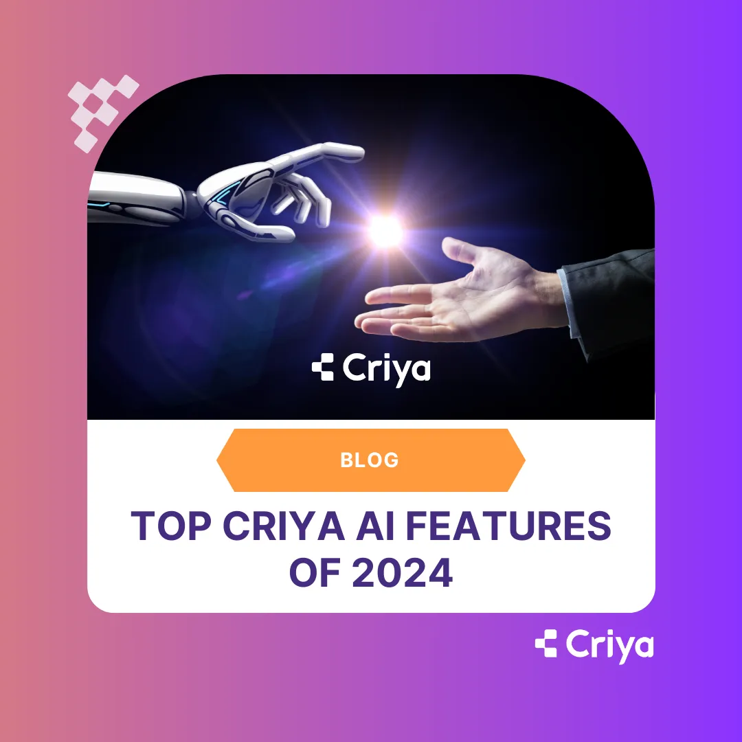 Criya brand asset featured on criya.co