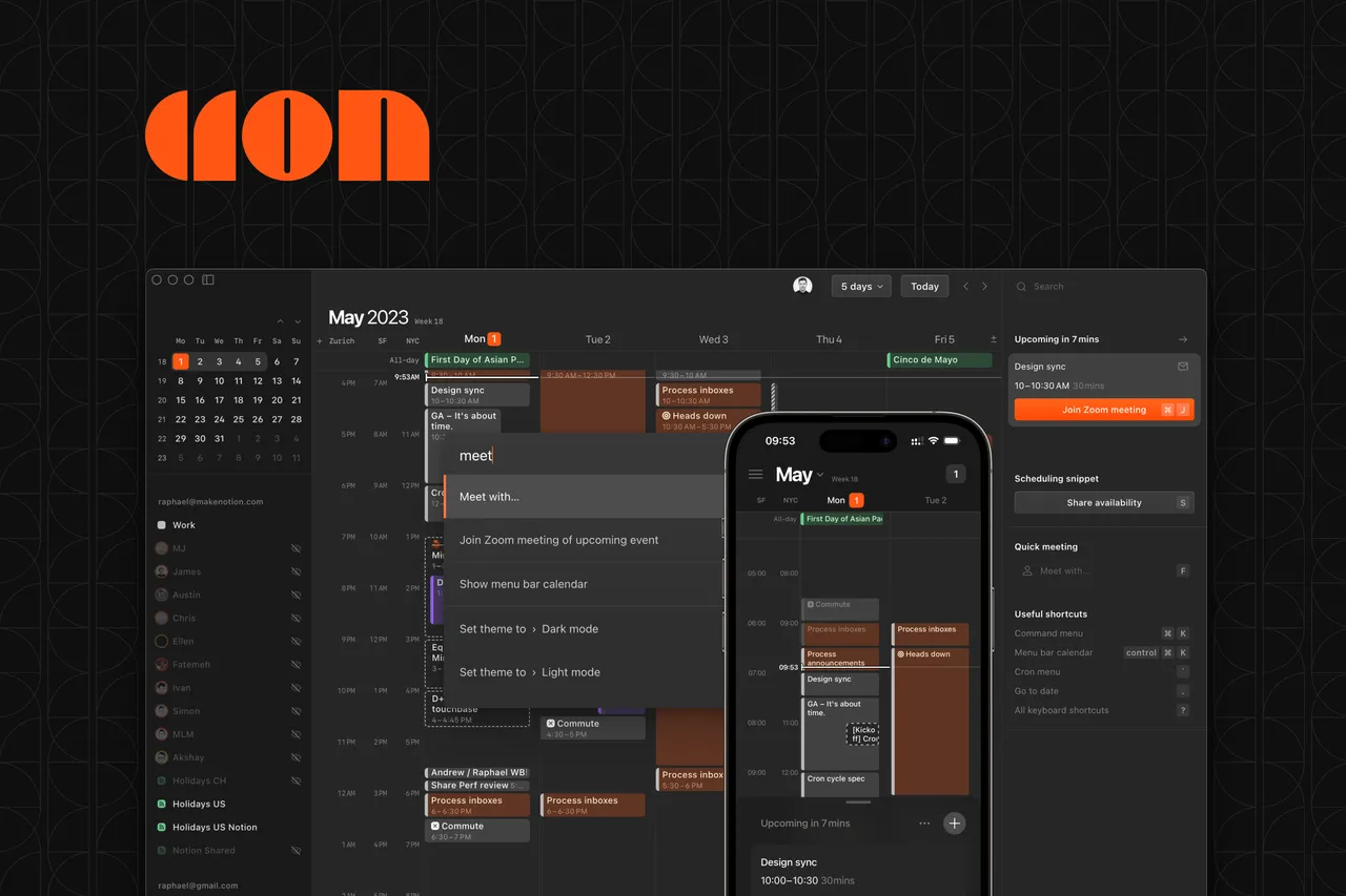 Cron brand asset featured on cron.com