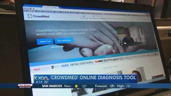 CrowdMed brand asset featured on youtube.com