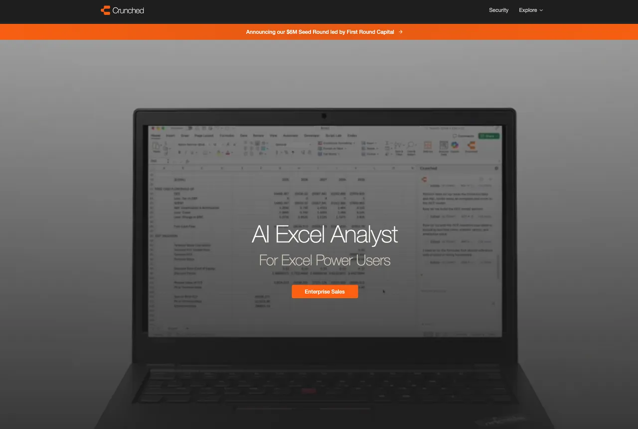 Crunched brand asset featured on usecrunched.com
