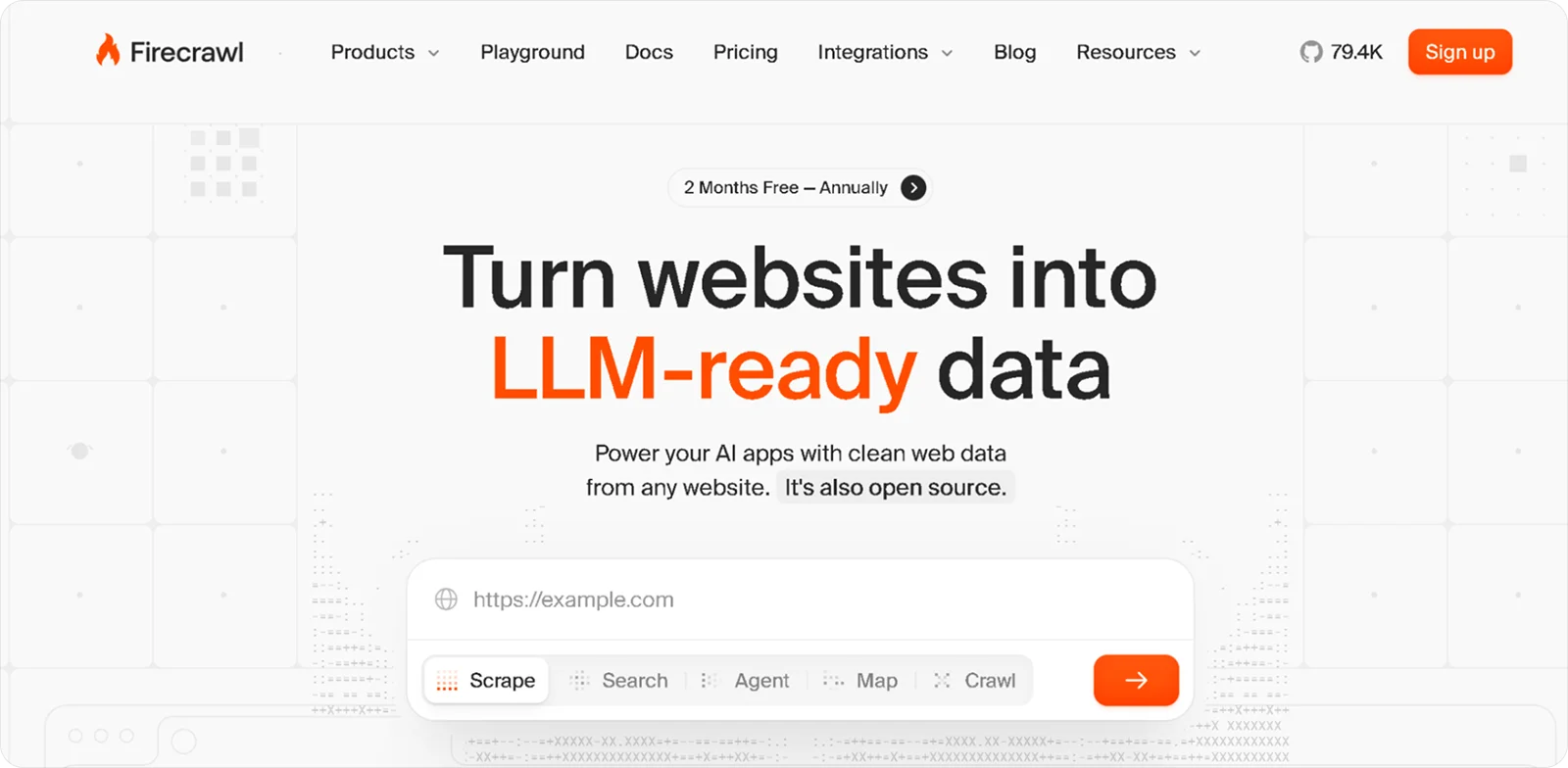 Crustdata brand asset featured on crustdata.com