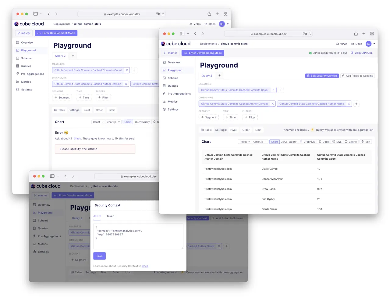 Cube brand asset featured on cube.dev