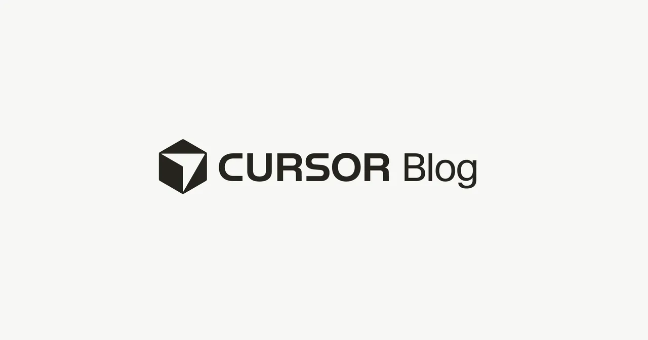 Cursor brand asset featured on cursor.com