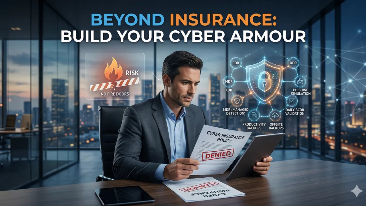 CyberFend brand asset featured on linkedin.com