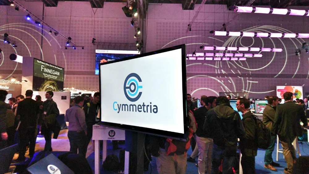 Cymmetria brand asset featured on cybersecurity-excellence-awards.com