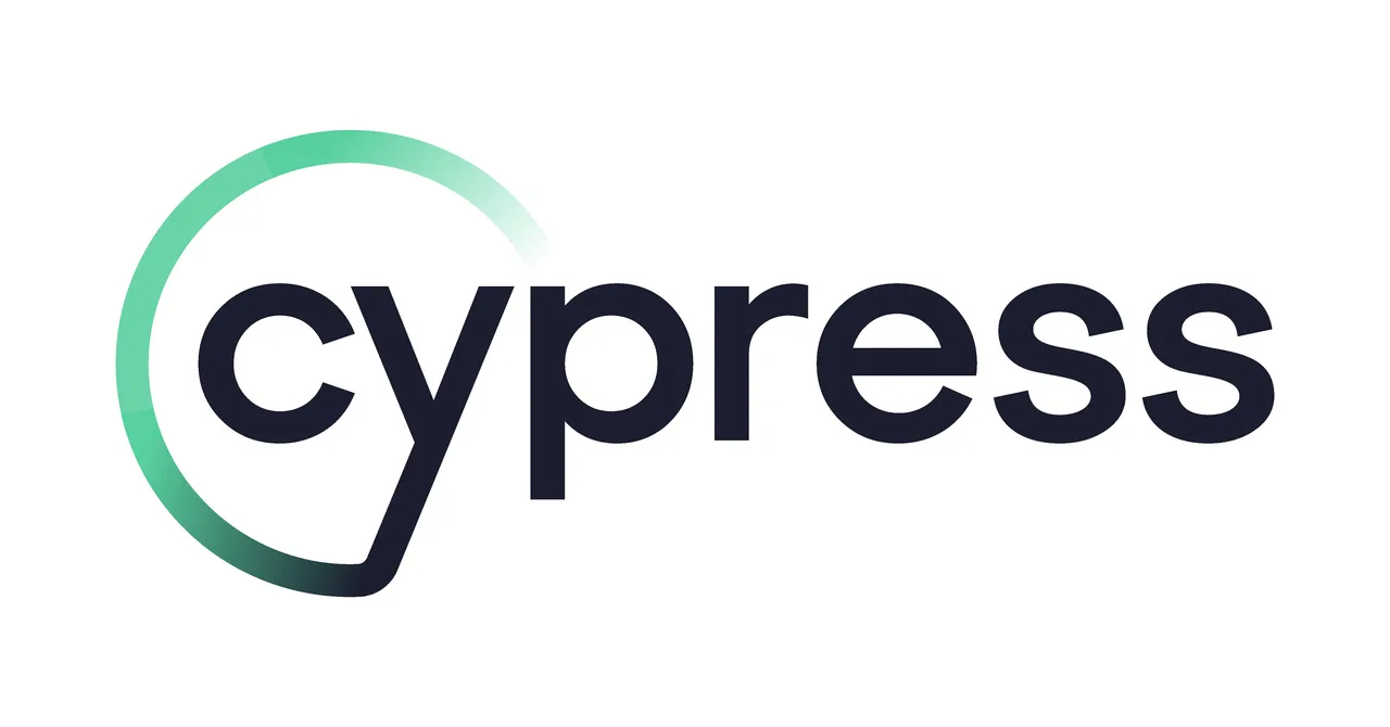Cypress.io brand asset featured on cypress.io