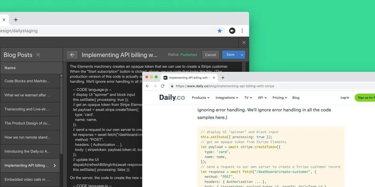 Daily brand asset featured on daily.co