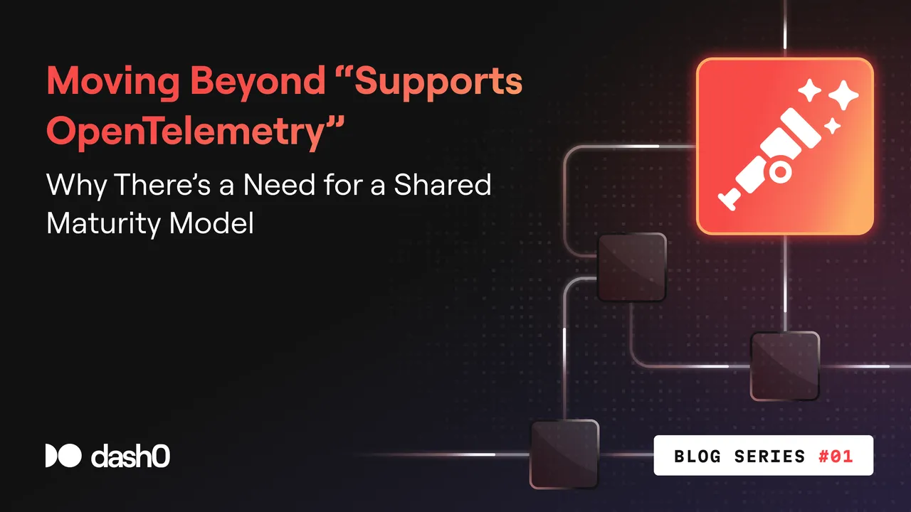 Dash0 brand asset featured on dash0.com