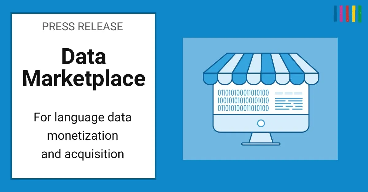 Data Marketplace brand asset featured on taus.net