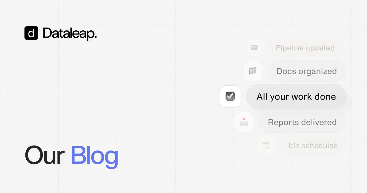 Dataleap brand asset featured on dataleap.ai