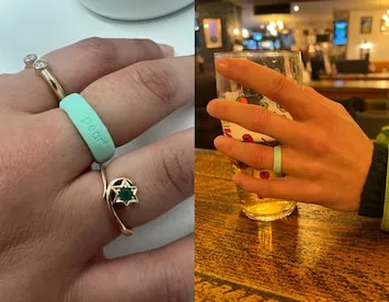 Dating Ring brand asset featured on dazeddigital.com