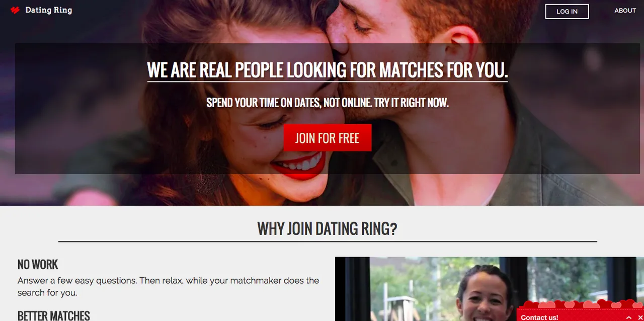 Dating Ring brand asset featured on alleywatch.com