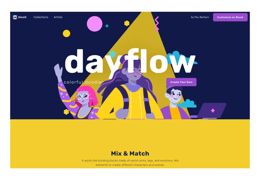 Dayflow brand asset featured on todaymade.com