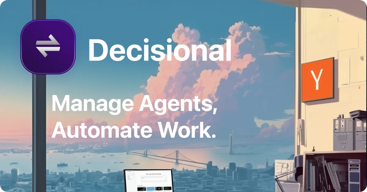 Decisional AI brand asset featured on decisional.com