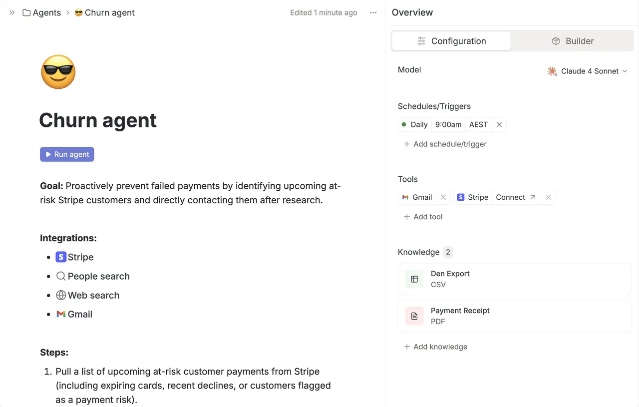 Den brand asset featured on getden.io
