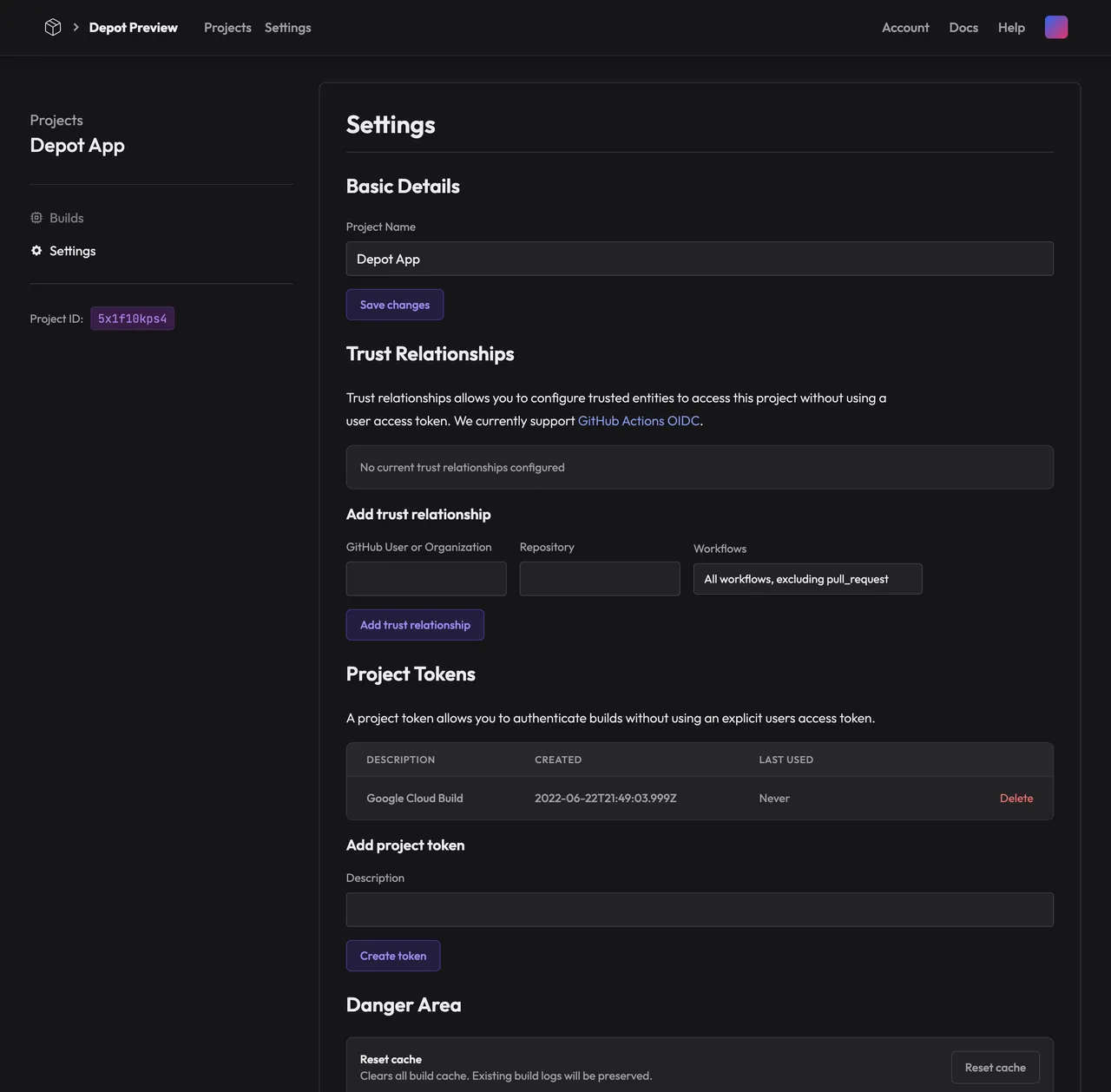 Depot brand asset featured on depot.dev