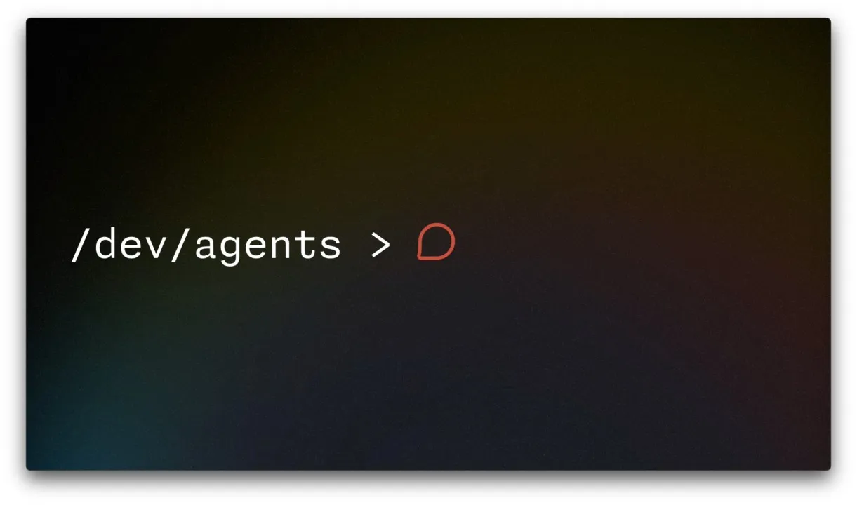/dev/agents brand asset featured on linkedin.com