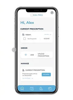 Digi-Prex brand asset featured on rileyh.design