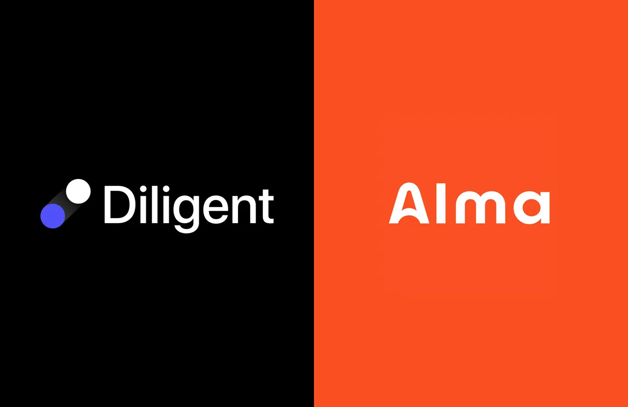 Diligent brand asset featured on godiligent.ai