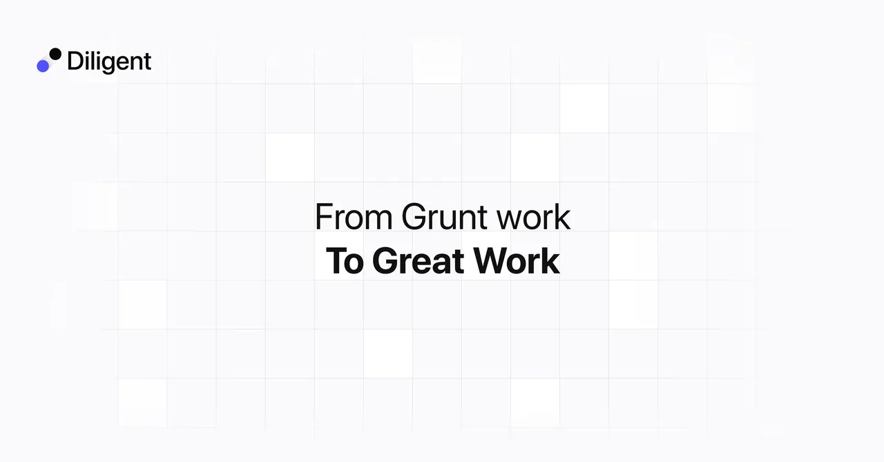 Diligent brand asset featured on godiligent.ai