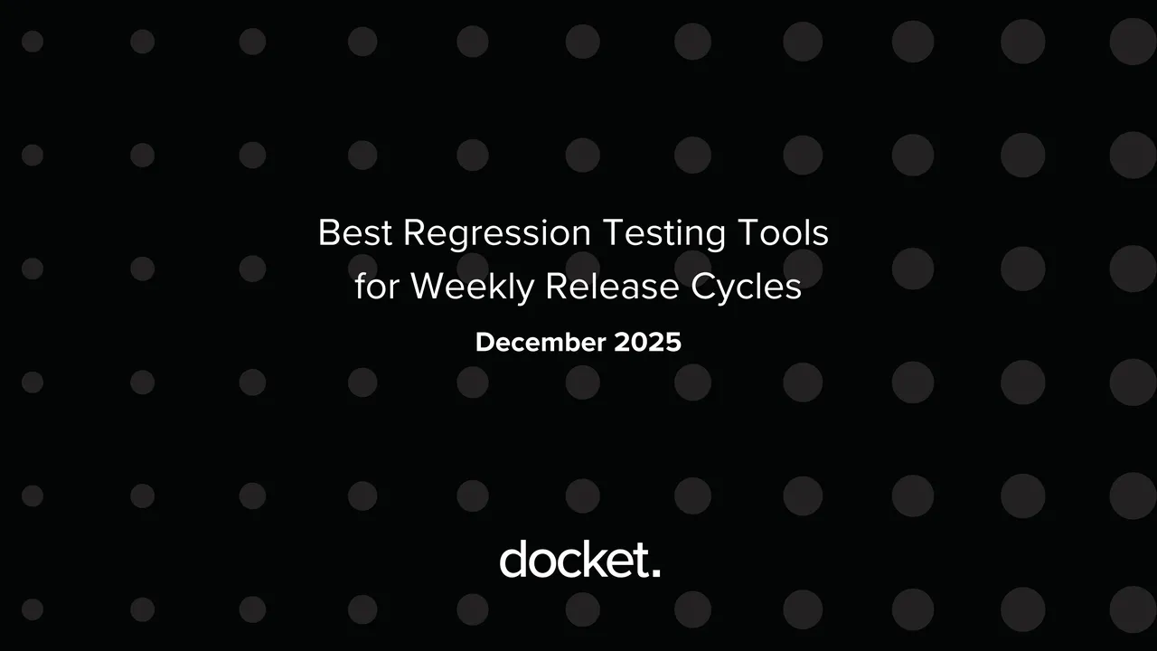 Docket brand asset featured on docketqa.com