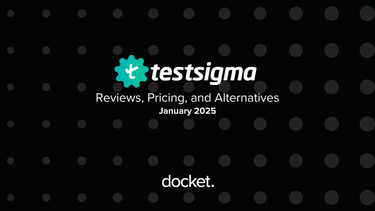 Docket brand asset featured on docketqa.com