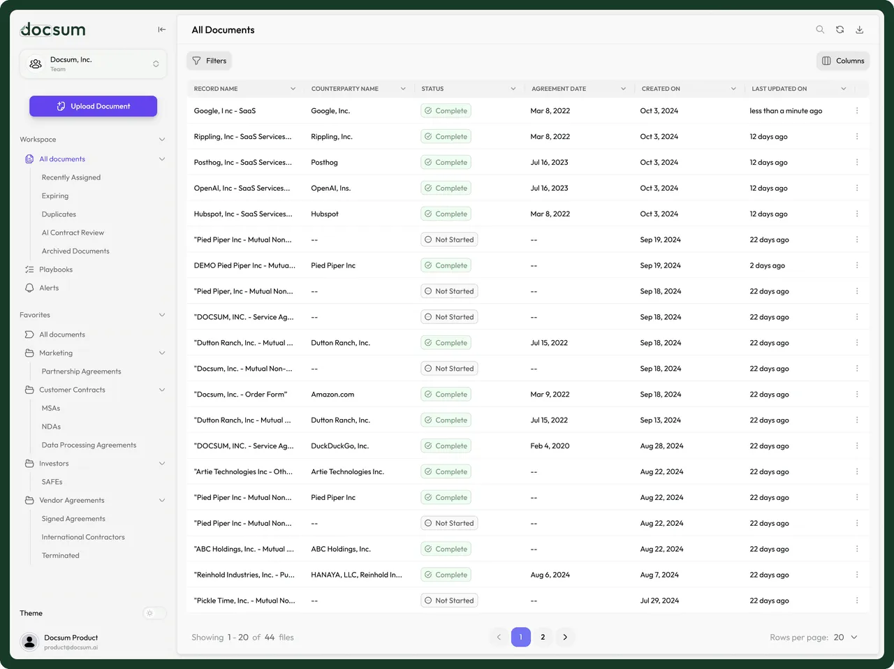 Docsum brand asset featured on docsum.ai