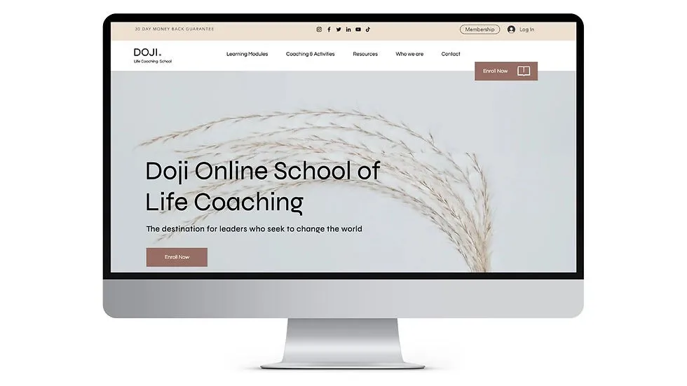 Doji brand asset featured on doji.se