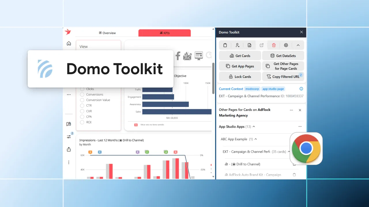 Domo brand asset featured on domo.com